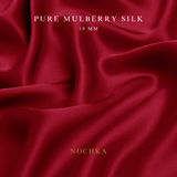 NOCHKA 100% Mulberry Silk Square Scarf – 27"x27" | 19 Momme 6A Grade Silk - NOCHKA

