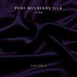 NOCHKA 100% Mulberry Silk Square Scarf – 27"x27" | 19 Momme 6A Grade Silk - NOCHKA
