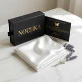 NOCHKA 100% Mulberry Silk Square Scarf – 27"x27" | 19 Momme 6A Grade Silk - NOCHKA
