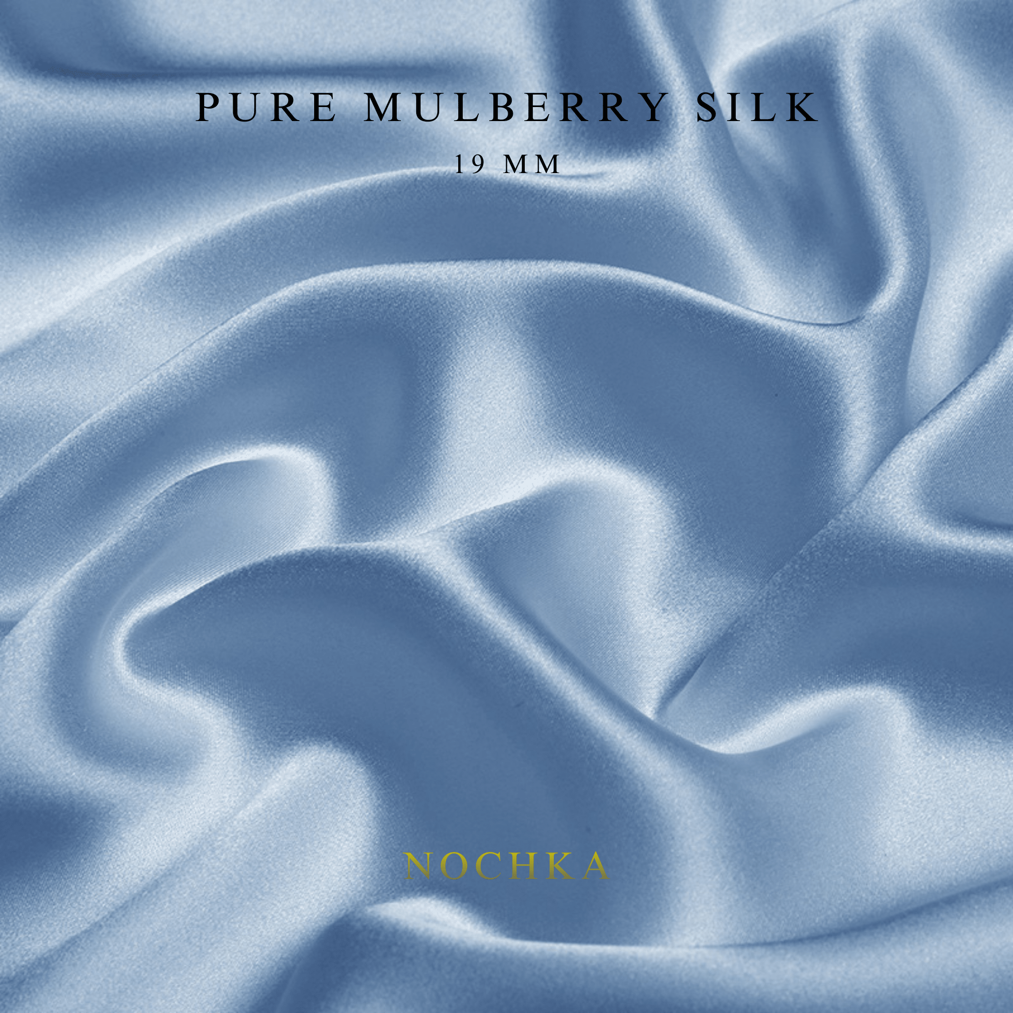 NOCHKA 100% Mulberry Silk Square Scarf – 27"x27" | 19 Momme 6A Grade Silk - NOCHKA
