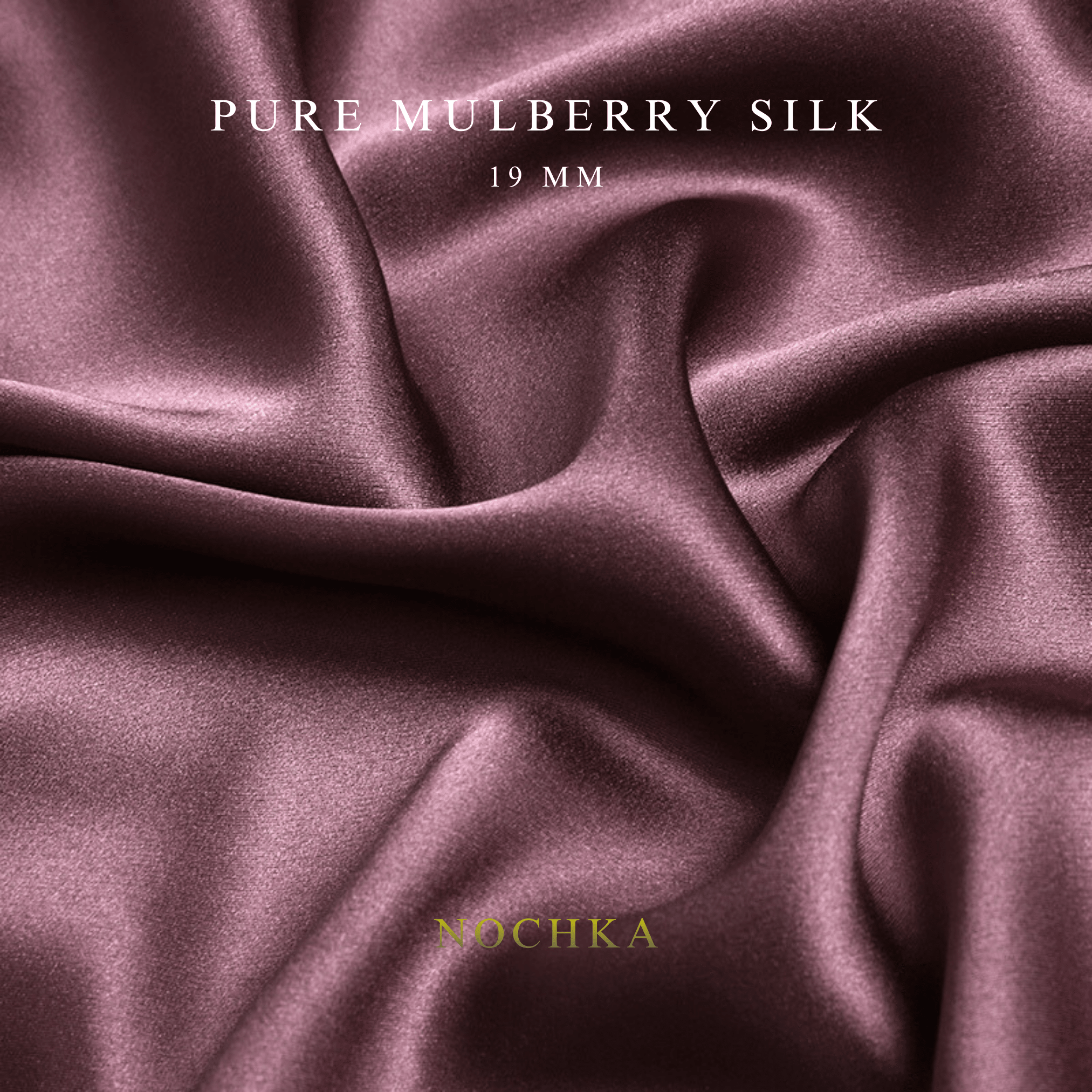NOCHKA 100% Mulberry Silk Square Scarf – 27"x27" | 19 Momme 6A Grade Silk - NOCHKA
