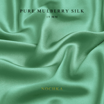 NOCHKA 100% Mulberry Silk Square Scarf – 27"x27" | 19 Momme 6A Grade Silk - NOCHKA
