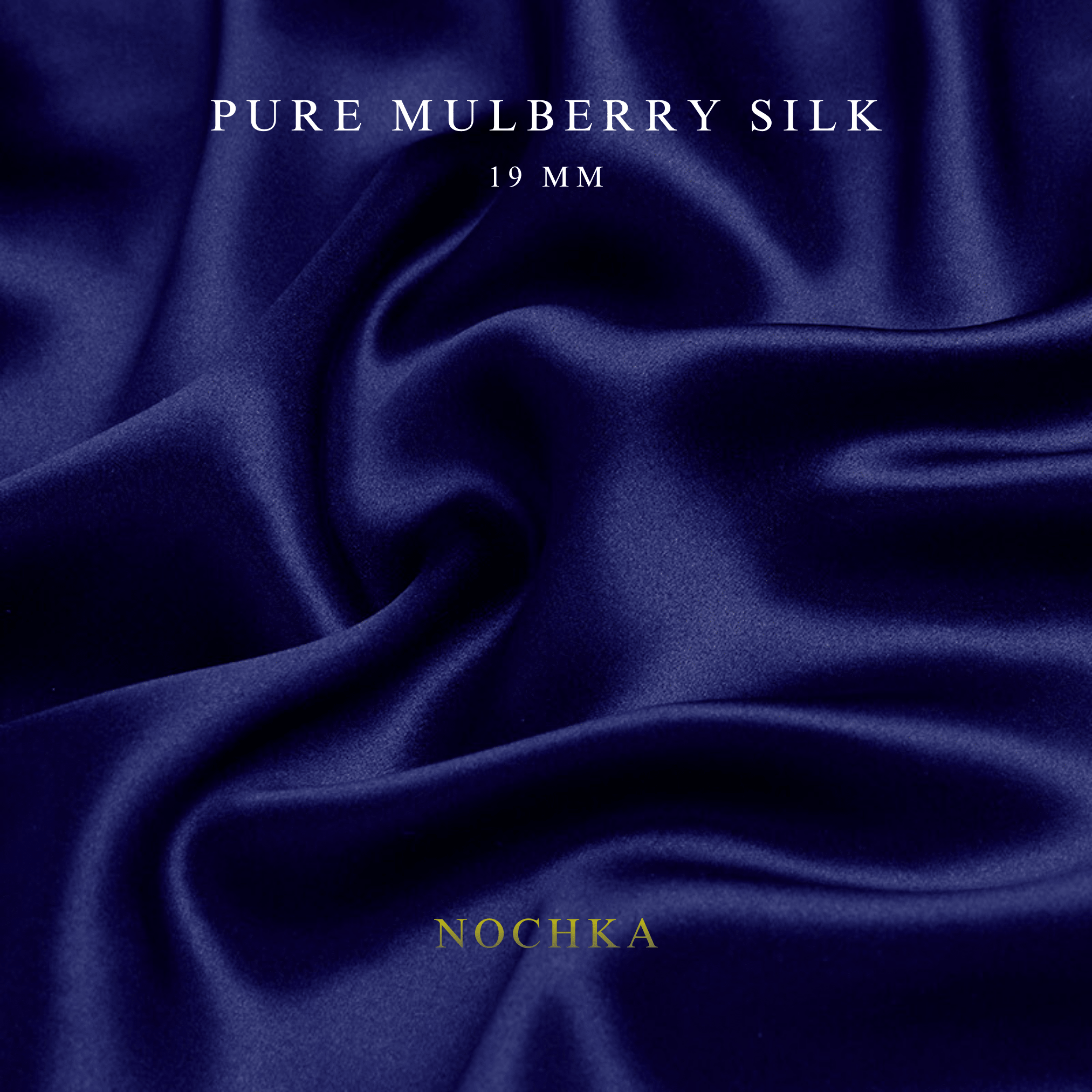 NOCHKA 100% Mulberry Silk Square Scarf – 27"x27" | 19 Momme 6A Grade Silk - NOCHKA

