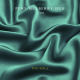 NOCHKA 100% Mulberry Silk Square Scarf – 27"x27" | 19 Momme 6A Grade Silk - NOCHKA
