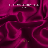 NOCHKA 100% Mulberry Silk Square Scarf – 27"x27" | 19 Momme 6A Grade Silk - NOCHKA
