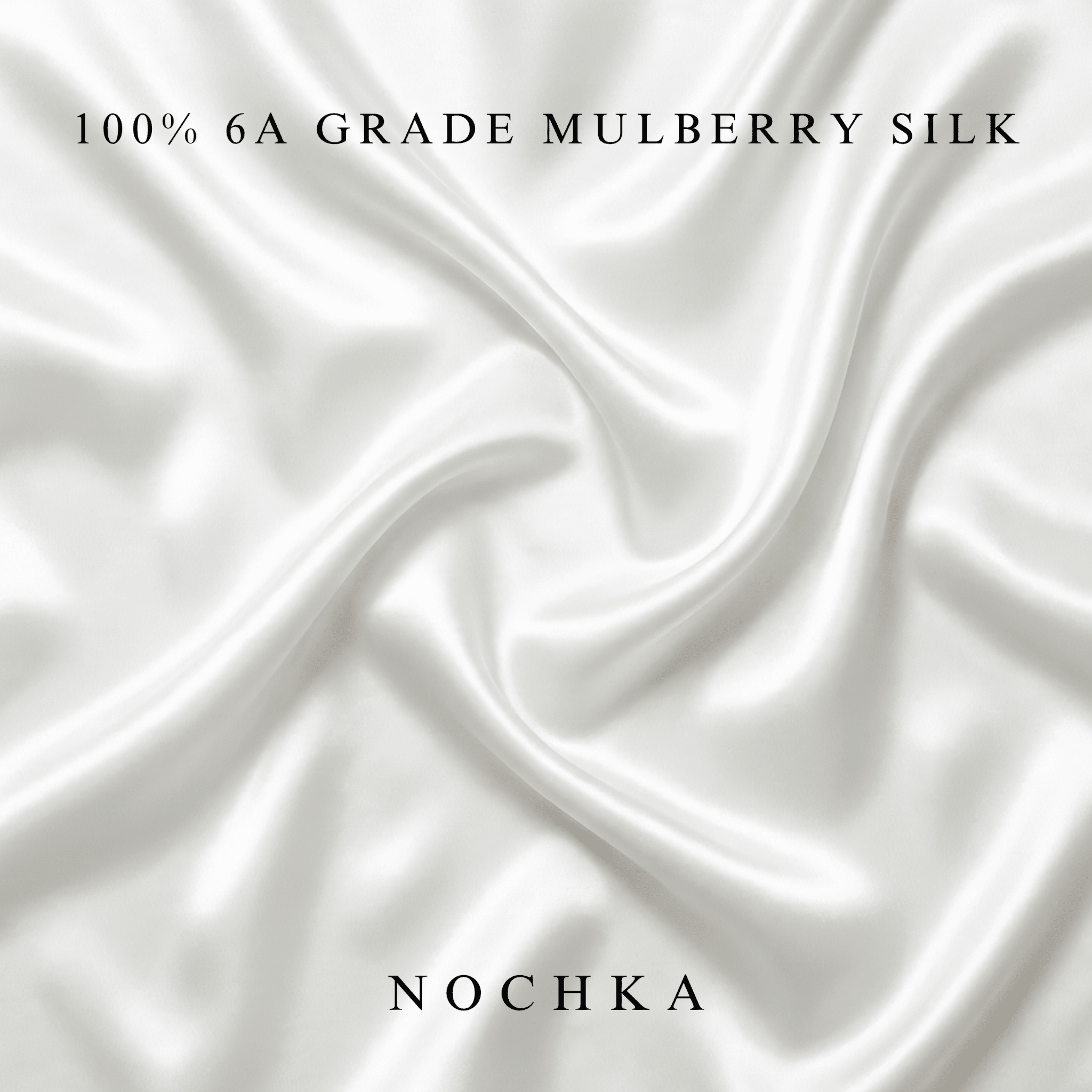 NOCHKA 100% Mulberry Silk Square Scarf – 35"x35" | 19 Momme 6A Grade Silk - NOCHKA
