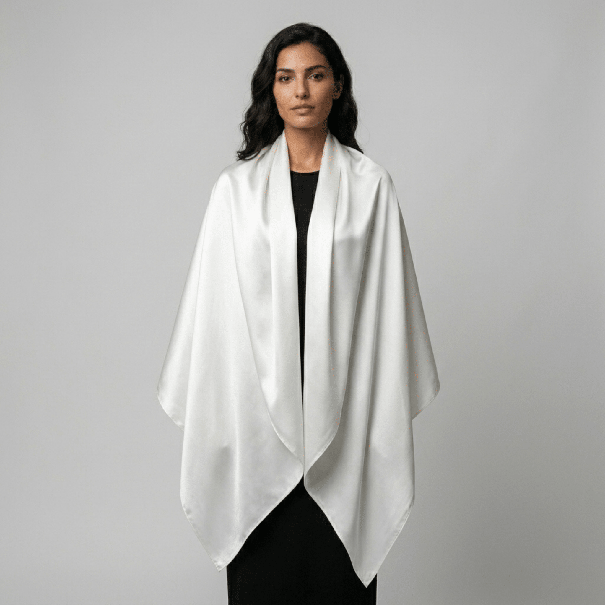 NOCHKA 100% Mulberry Silk Square Scarf – 70"x21" | 19 Momme 6A Grade Silk - NOCHKA
