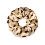 NOCHKA Bee's Print of Silk Scrunchies – Ultra Thin, Skinny, Regular & Jumbo - NOCHKA
