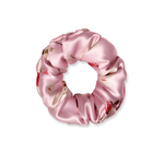 NOCHKA Cherry Blossom Print of Silk Scrunchies – Ultra Thin, Skinny, Regular & Jumbo - NOCHKA
