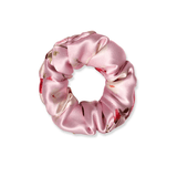 NOCHKA Cherry Blossom Print of Silk Scrunchies – Ultra Thin, Skinny, Regular & Jumbo - NOCHKA
