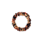 NOCHKA Fall Leaves Print of Silk Scrunchies – Ultra Thin, Skinny, Regular & Jumbo - NOCHKA
