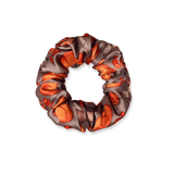 NOCHKA Fall Theme Print of Silk Scrunchies – Ultra Thin, Skinny, Regular & Jumbo - NOCHKA
