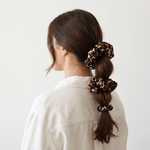 NOCHKA Leopard Print of Silk Scrunchies – Ultra Thin, Skinny, Regular & Jumbo - NOCHKA
