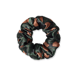 NOCHKA Pine Tree Print of Silk Scrunchies – Ultra Thin, Skinny, Regular & Jumbo - NOCHKA
