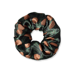 NOCHKA Pine Tree Print of Silk Scrunchies – Ultra Thin, Skinny, Regular & Jumbo - NOCHKA
