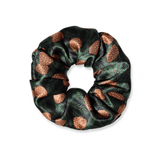 NOCHKA Pine Tree Print of Silk Scrunchies – Ultra Thin, Skinny, Regular & Jumbo - NOCHKA
