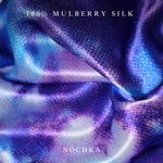 NOCHKA Purple Way Print of Silk Scrunchies – Ultra Thin, Skinny, Regular & Jumbo - NOCHKA
