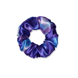 NOCHKA Purple Way Print of Silk Scrunchies – Ultra Thin, Skinny, Regular & Jumbo - NOCHKA
