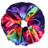 NOCHKA Tie Dye Print of Silk Scrunchies – Ultra Thin, Skinny, Regular & Jumbo - NOCHKA
