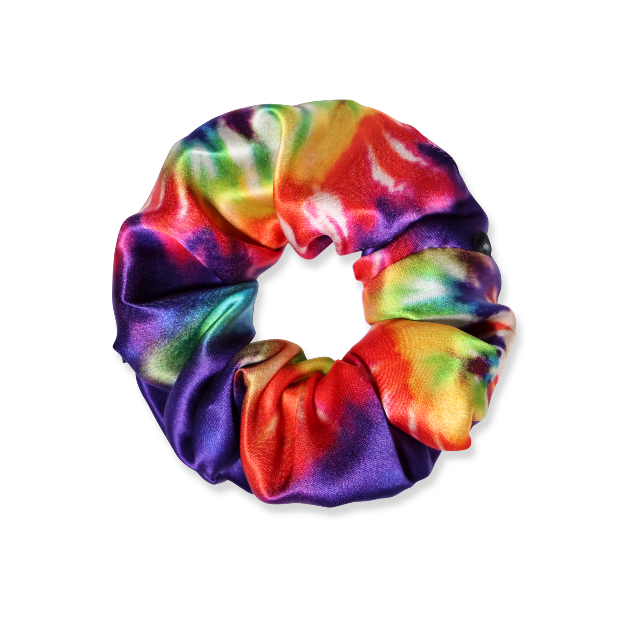 NOCHKA Tie Dye Print of Silk Scrunchies – Ultra Thin, Skinny, Regular & Jumbo - NOCHKA