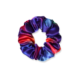 NOCHKA Tie Dye Print of Silk Scrunchies – Ultra Thin, Skinny, Regular & Jumbo - NOCHKA
