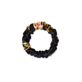 NOCHKA Wild Rose Print of Silk Scrunchies – Ultra Thin, Skinny, Regular & Jumbo - NOCHKA
