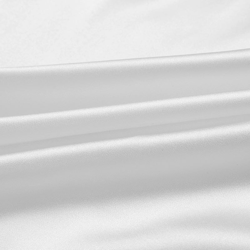 Off White 100% Pure Mulberry Silk Fabric 19mm 44" Width Pre - Cut Silk Fabric - NOCHKA
