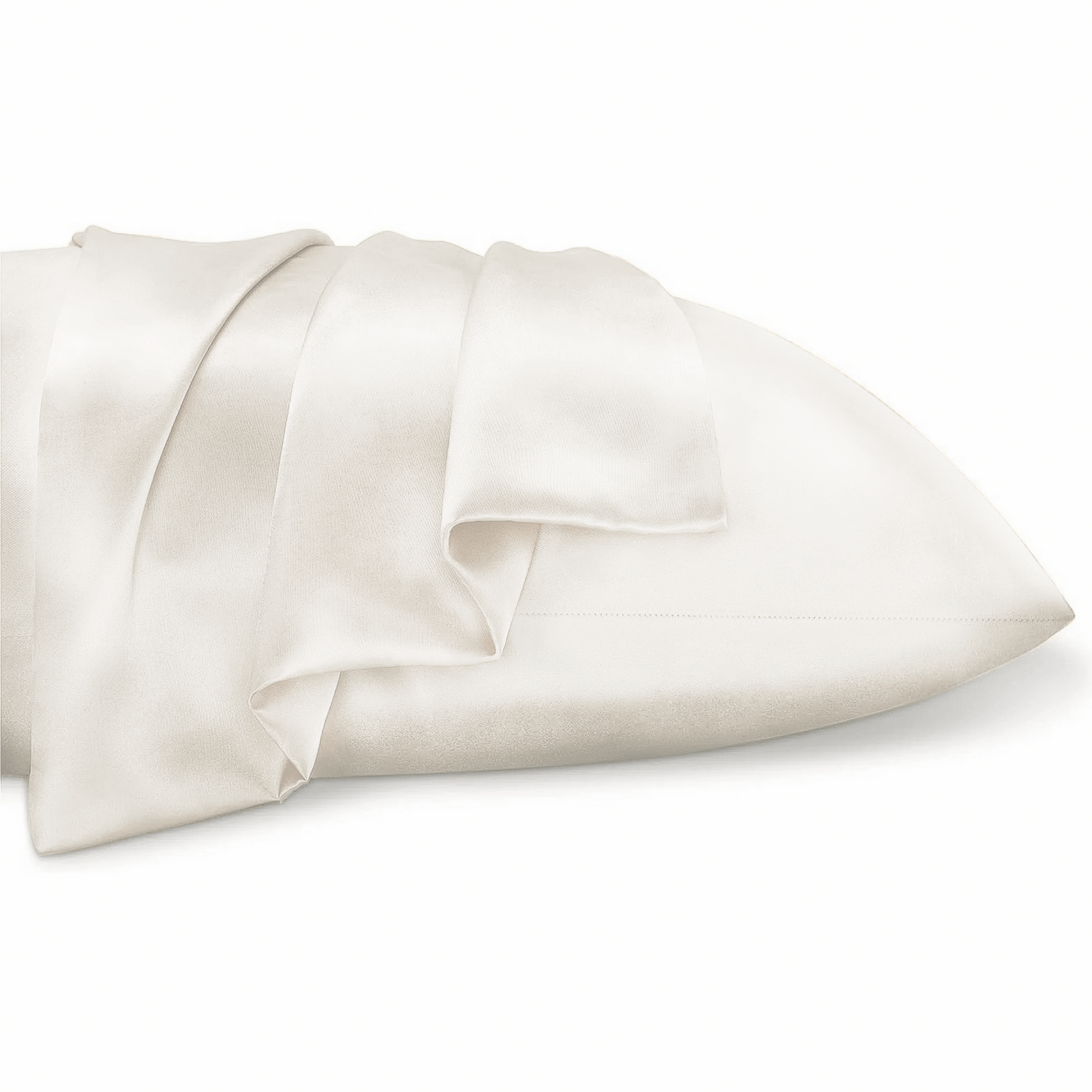 Off White 100% Pure Mulberry Silk Pillowcase - Envelope - NOCHKA

