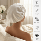 Off White Reversible Bonnet - NOCHKA
