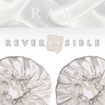 Off White Reversible Bonnet - NOCHKA
