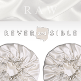 Off White Reversible Bonnet - NOCHKA
