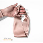 Old Rose Pure Silk Headband - NOCHKA
