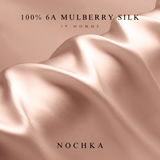 Old Rose Pure Silk Headband - NOCHKA

