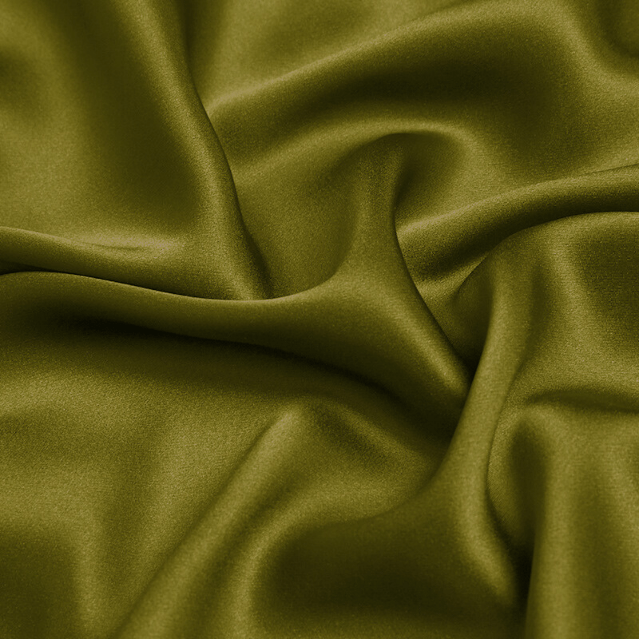 Olive 100% Pure Mulberry Silk Fabric 19mm Cut - to - Size Silk Fabric - NOCHKA
