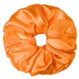 Orange Jumbo Scrunchie – 100% Pure Mulberry Silk, Perfect for All Hair Types - NOCHKA
