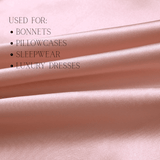 Pale Blush 100% Pure Mulberry Silk Fabric 19mm Cut - to - Size Silk Fabric - NOCHKA
