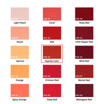 Paprika Color 100% Pure Mulberry Silk Fabric 19mm Cut - to - Size Silk Fabric - NOCHKA
