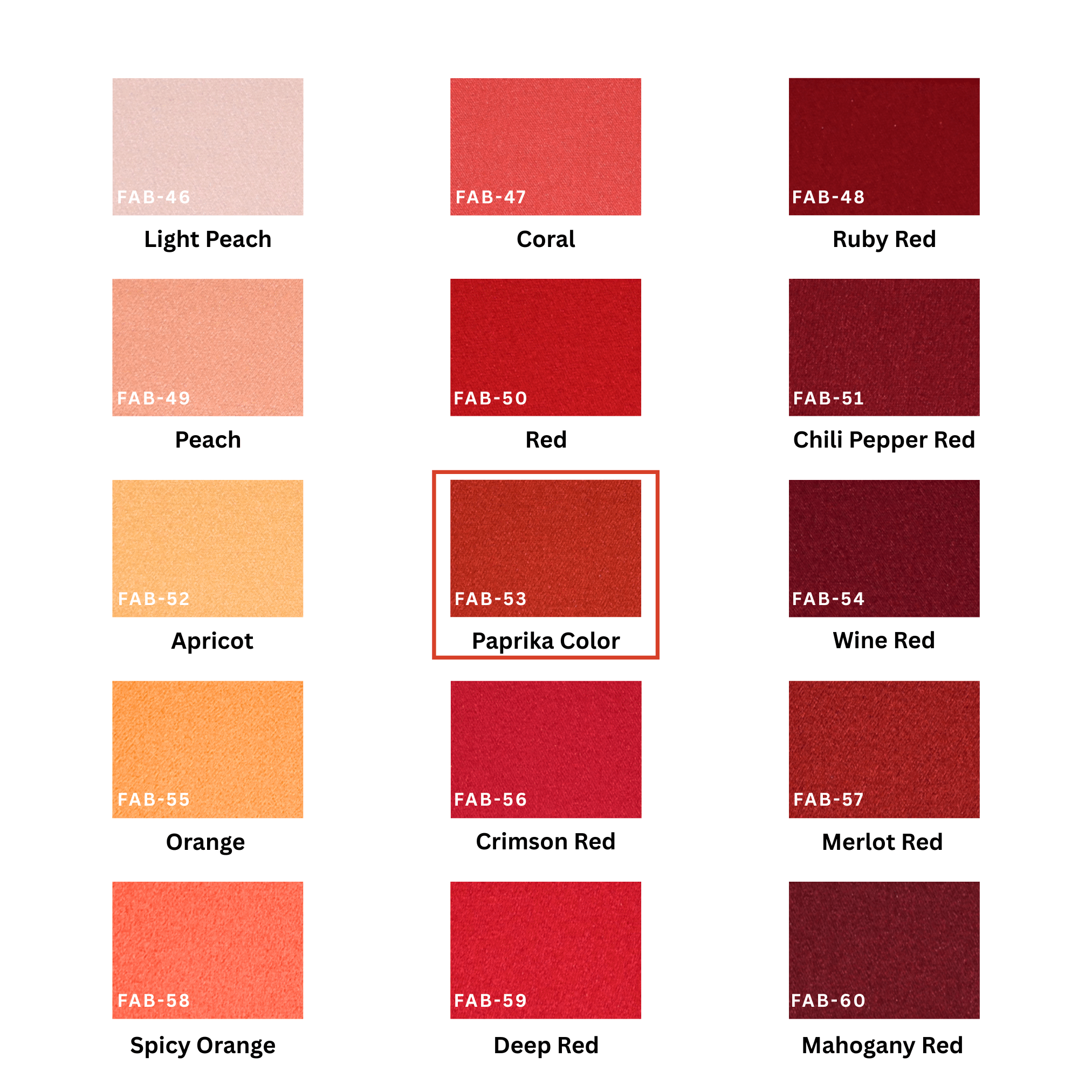 Paprika Color 100% Pure Mulberry Silk Fabric 19mm Cut - to - Size Silk Fabric - NOCHKA
