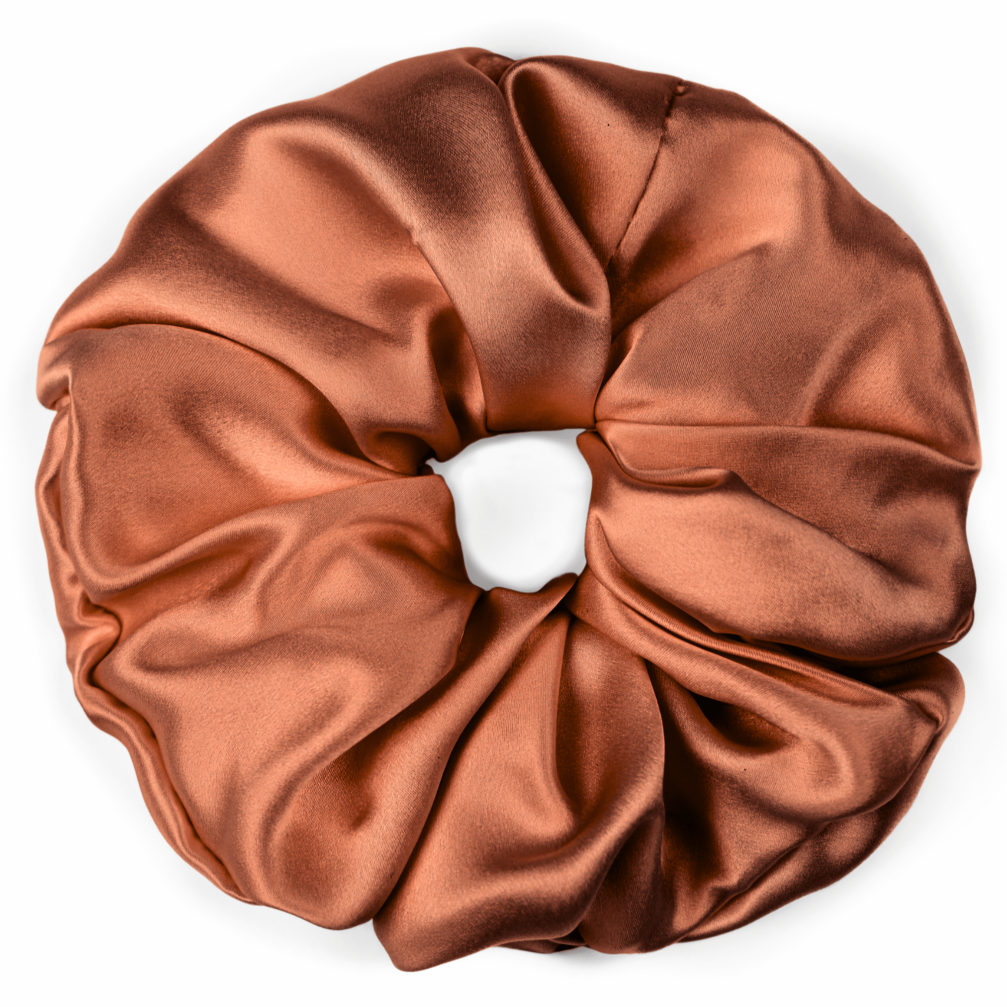 Paprika Jumbo Scrunchie – 100% Pure Mulberry Silk, Perfect for All Hair Types - NOCHKA
