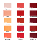 Peach 100% Pure Mulberry Silk Fabric 19mm Cut - to - Size Silk Fabric - NOCHKA
