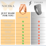 Peach Pure Silk Headband - NOCHKA

