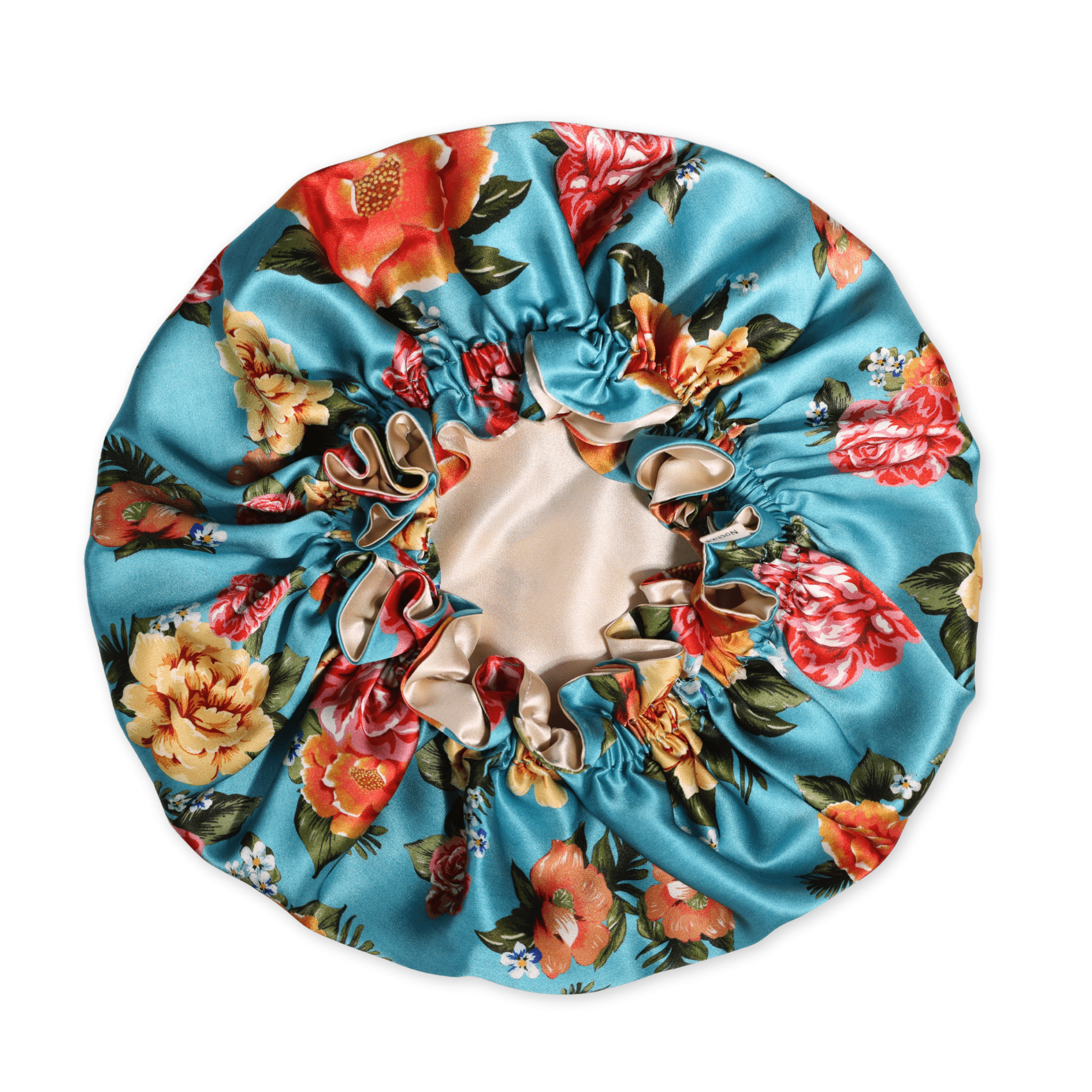 Peony Pure Mulberry Silk Bonnet – Reversible & Durable - NOCHKA
