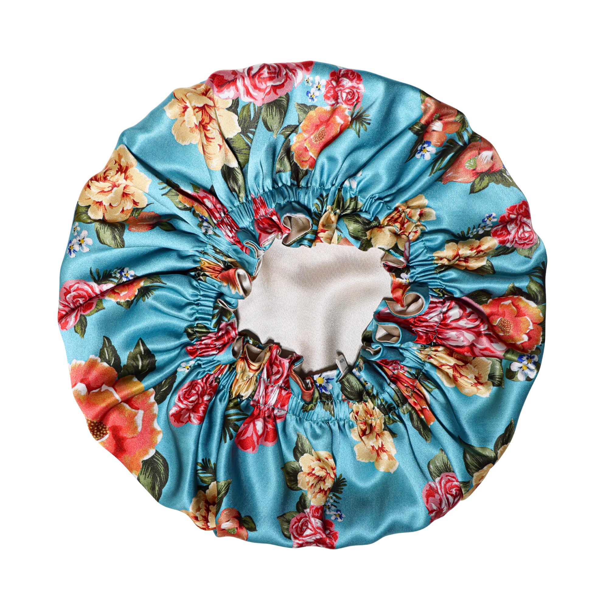 Peony Pure Mulberry Silk Bonnet – Reversible & Durable - NOCHKA
