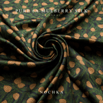 Pine Tree Print & Hazel Reversible Bonnet with Ties - NOCHKA
