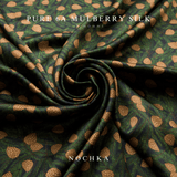 Pine Tree Print & Hazel Reversible Bonnet with Ties - NOCHKA
