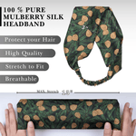 Pines Pure Silk Headband - NOCHKA
