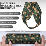Pines Pure Silk Headband - NOCHKA
