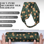 Pines Pure Silk Headband - NOCHKA
