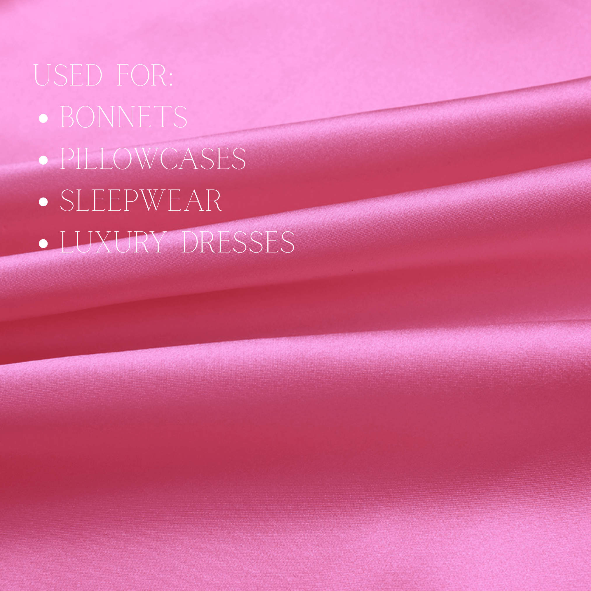 Pink 100% Pure Mulberry Silk Fabric 19mm Cut - to - Size Silk Fabric - NOCHKA
