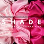 Pink Shades of 3 Regular Mulberry Silk Scrunchies | 100% Silk - NOCHKA
